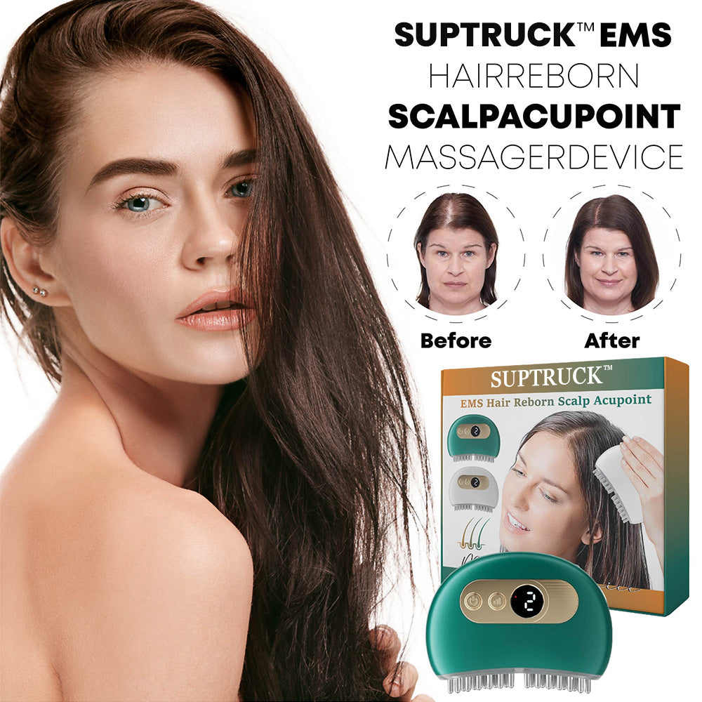 Suptruck™ EMS Hair Reborn Scalp Acupoint Massager Device