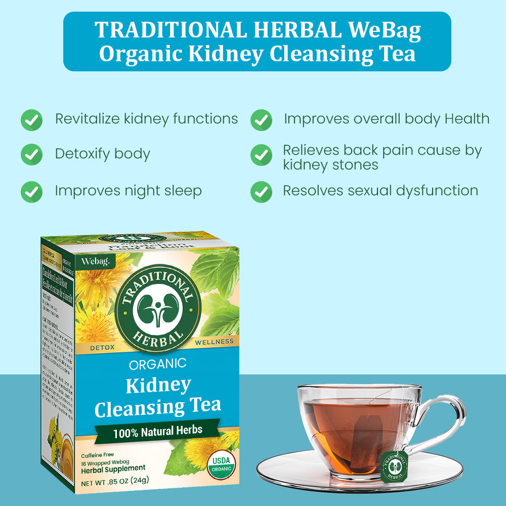 TRADITIONAL HERBAL WeBag Kidney Cleansing Tea