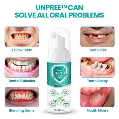 Unpree™ TEETH Herbal Mouthwash - Solve all Oral Problems