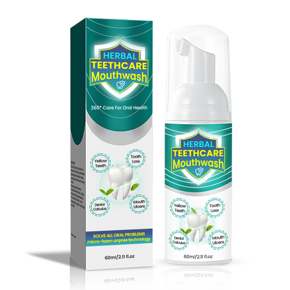 HERBAL TEETHCare Mouthwash - Solve all Oral Problems 🔥 LAST DAY SALE 70% OFF 🔥