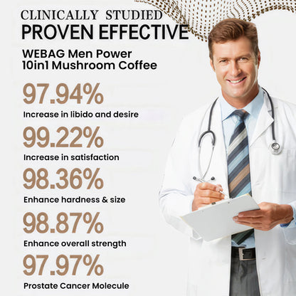 WEBAG MenPower Mushroom Coffee