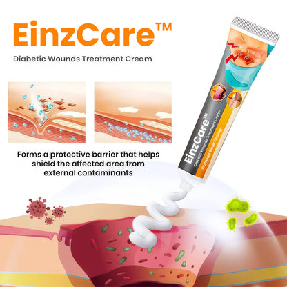 EinzCare™ Diabetic Wounds Treatment Cream -  Recommended by Experts! 🔥 80% Limited Discounts! 💰