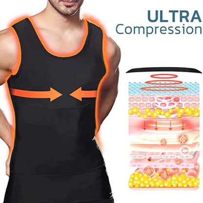 MenSlimZ Gynecomastia Compression TankTop